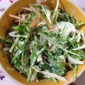 risako33's cooksnap of when they made 簡単♪水菜とツナのマヨサラダ.