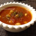 まんまるたまご's cooksnap of when they made ひよこ豆のトマトスープ.