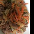 ayumi0ll7's cooksnap of when they made 牛コマ肉のさっぱり香酢炒め.