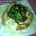 yu～kari's cooksnap of when they made 塩昆布で♢焼肉ねぎ塩だれ.