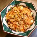shibainu1's cooksnap of when they made 簡単ウマウマ豚キムチ豆腐.
