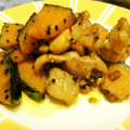 TYSK's cooksnap of when they made かぼちゃと鶏肉のカレー炒め.