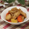 ぽっぽぺぺ's cooksnap of when they made さっぱり！黒酢と胡麻の甘辛煮.