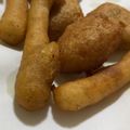 モヤシっ子's cooksnap of when they made コストコマッシュポテトdeカリもちフライ.