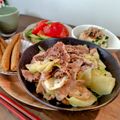 まめたん's cooksnap of when they made 豚バラキャベツのやみつき塩だれ炒め.