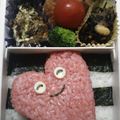 manikey's cooksnap of when they made キャラ弁♪ ラブリン.
