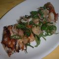 Jock's cooksnap of when they made フライパンでらくらく♥　あじの香り焼き.