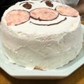 手抜きクック's cooksnap of when they made アンパンマンケーキ.