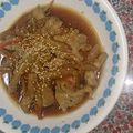 ｽｶｲﾌｨｯｼｭ☆'s cooksnap of when they made 豚肉とごぼうのきんぴら.