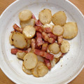 ニャゴママ's cooksnap of when they made キクイモとベーコンの炒めもの.