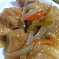 しんぢゅ's cooksnap of when they made 鶏肉と玉ねぎの甘酢炒め.