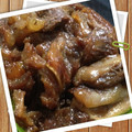 びっくるるん's cooksnap of when they made 定番　☆スジ肉炒め☆.