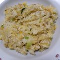 こっこい's cooksnap of when they made かぶの葉とじゃこの炒飯.