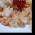 ちよんち's cooksnap of when they made ズボラ飯☆鮭チーズ丼.