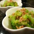 ･firststar's cooksnap of when they made ゴーヤとツナの梅ソース和え.