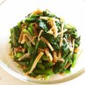 ぢんぴよ's cooksnap of when they made ほうれん草のなめたけ和え.