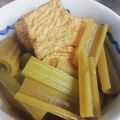 牛刀親父's cooksnap of when they made 厚揚げとふきの煮物.
