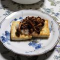 ぷちこりらっくま's cooksnap of when they made 豆腐ステーキきのこあんかけ.