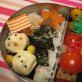 リラシャン's cooksnap of when they made 幼稚園!わが家のお弁当～クリスマスツリー.