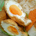 ともんがちゃん's cooksnap of when they made ※簡単※油揚げの卵巾着.