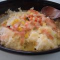 ヤスネエ's cooksnap of when they made 鍋不要・カップスープの素でライスグラタン.
