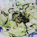 edaedamoroe's cooksnap of when they made キャベツの塩昆布マヨ炒め.