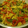 UMAe's cooksnap of when they made 油揚げと卵のゴーヤチヤンプル.