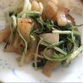 rioka515's cooksnap of when they made 簡単☆大根と水菜の炒め物.