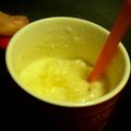あすこ's cooksnap of when they made おやつに　ふわふわバナナミルク.