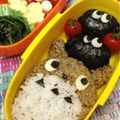 t29's cooksnap of when they made 簡単！すぐ出来るトトロキャラ弁♡･*.