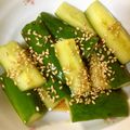 ふ〜あちゃん's cooksnap of when they made 簡単☆中華風キュウリの漬けもの.