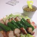 りさるママ's cooksnap of when they made 箸が止まらない豚バラ肉の油淋鶏風葱ソース.