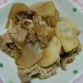 ぽぷりる's cooksnap of when they made かぶと豚肉の焼肉のタレ炒め.