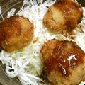 RisaKosu's cooksnap of when they made まるめてトンカツ（ひとくちカツ）.