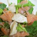 しゅら♡'s cooksnap of when they made サーモンとモッツァレラチーズのサラダ.