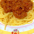 kanaxoxox's cooksnap of when they made トマトを５個使ってミートソーススパゲティ.