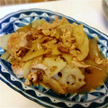 ナベサチ's cooksnap of when they made 蓮根と豚の生姜焼き.