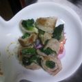まきんこ♪♪'s cooksnap of when they made 小松菜チーズの豚巻き☆離乳食完了期幼児食.