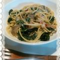 rinnkame's cooksnap of when they made 簡単 牛乳で! キノコのクリームパスタ.