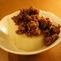 BiwacoJune's cooksnap of when they made 大根の豚ひきそぼろあんかけ.