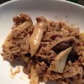 rerenママ's cooksnap of when they made 牛肉とキノコのヘルシー胡麻ダレ炒め.