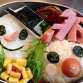 こちょぼーる's cooksnap of when they made キャラ弁＊クリスマス＊雪だるま♫トナカイ.