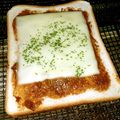チビこび's cooksnap of when they made ぽかぽかっ♪奈良漬の粕床でチーズトースト.
