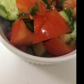 momosg's cooksnap of when they made トマトときゅうりの青しそ和え.