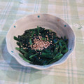 オレンジリング's cooksnap of when they made ギュっと絞らないほうれん草の胡麻和え.