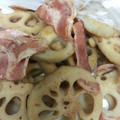hatotokei's cooksnap of when they made ♡シャキっと蓮根のベーコン旨味炒め♡.