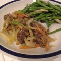 Ra16's cooksnap of when they made 牛肉と野菜の味噌オイスターソース炒め.