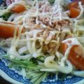 桃子san's cooksnap of when they made ツナと水菜の冷やしうどん.