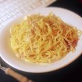 ゆーきゃんふらい's cooksnap of when they made ※生クリーム不要※ カルボナーラ.