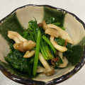 リラちゃん's cooksnap of when they made ■ほうれん草としめじのおひたし■.